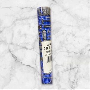 Big Al’s gift wrap navy blue 15 sq. Feet